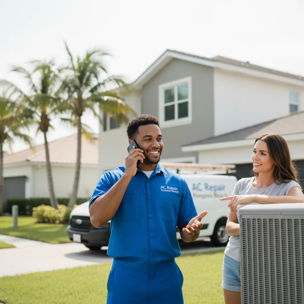 AC Repair Pompano Beach customer support in River Forest
